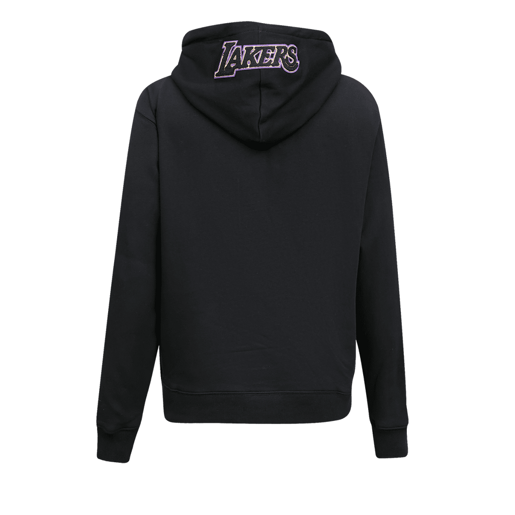 NBA LOS ANGELES LAKERS CLASSIC WOMEN'S PULLOVER HOODIE (BLACK)