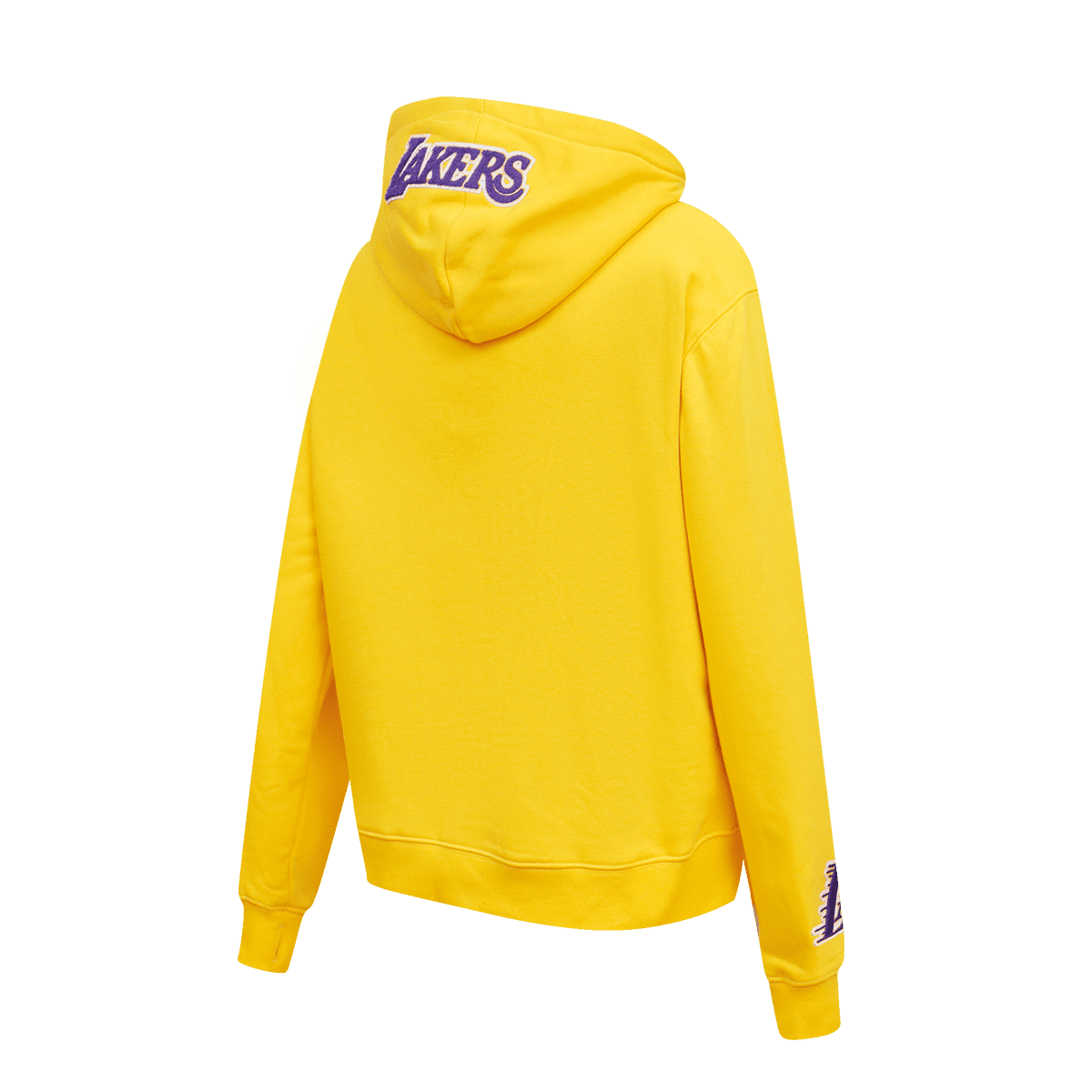 NBA LOS ANGELES LAKERS CLASSIC WOMEN'S PULLOVER HOODIE (YELLOW)