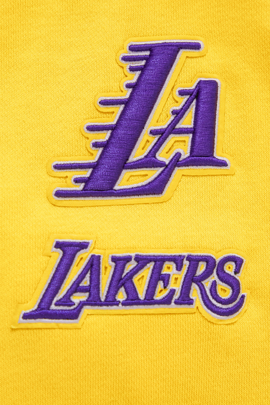 NBA LOS ANGELES LAKERS CLASSIC CHANDAIL À CAPUCHON COURT POUR FEMME (JAUNE)