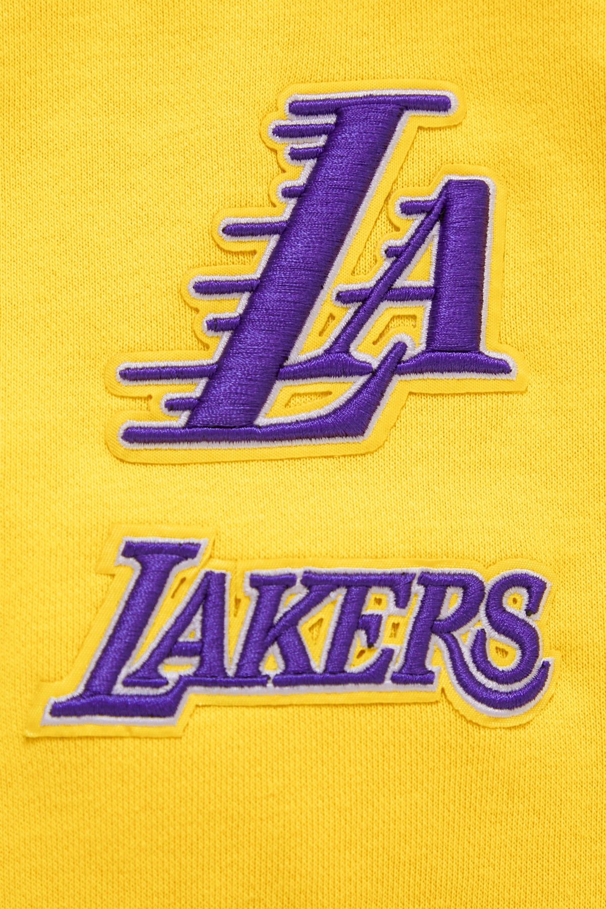 NBA LOS ANGELES LAKERS CLASSIC CHANDAIL À CAPUCHON COURT POUR FEMME (JAUNE)