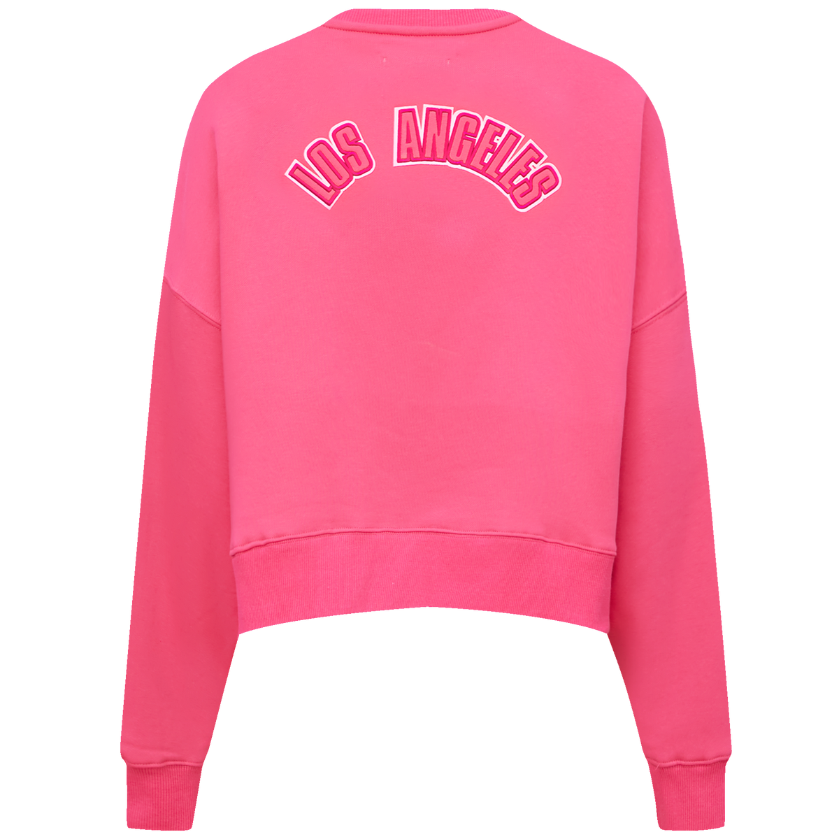 NBA LOS ANGELES LAKERS TRIPLE PINK WOMEN'S FLC CREWNECK (BEETROOT PURPLE)