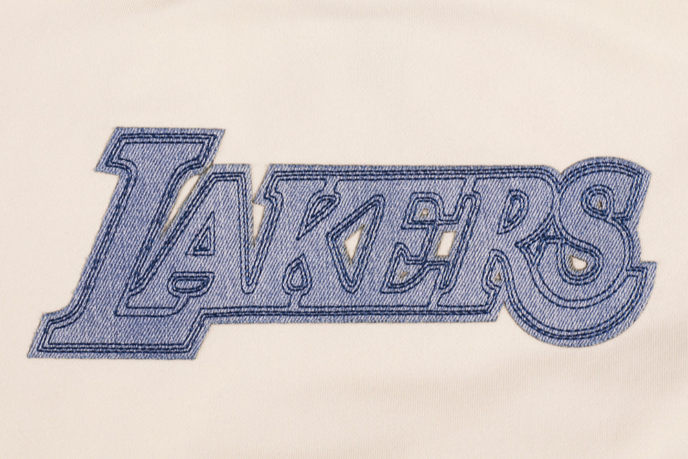 NBA LOS ANGELES LAKERS VARSITY BLUES CHANDAIL À COL ROND POUR FEMME (LIN)