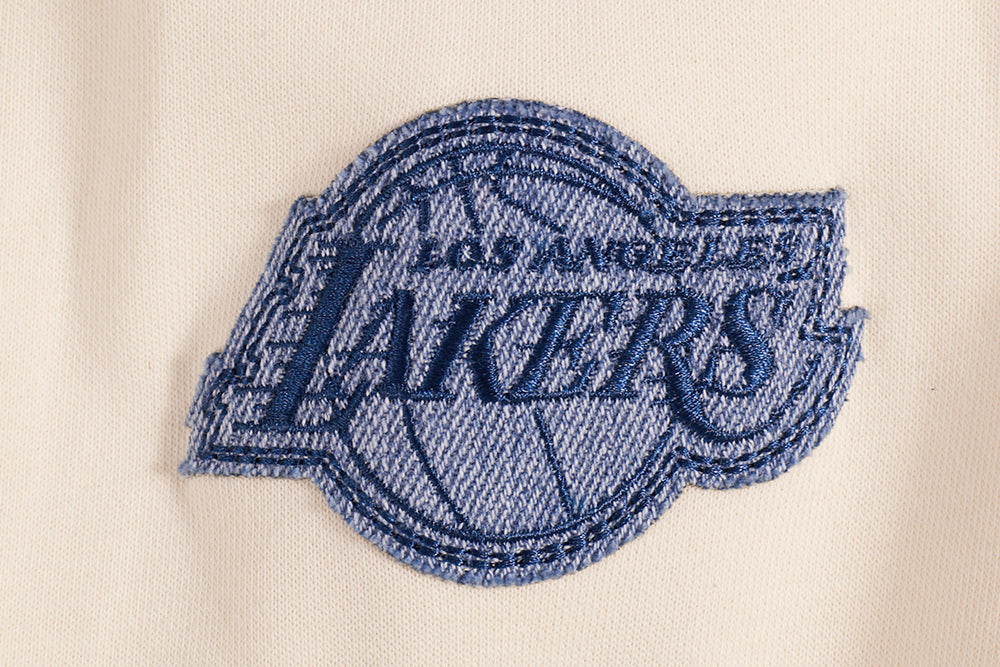 NBA LOS ANGELES LAKERS VARSITY BLUES CHANDAIL À COL ROND POUR FEMME (LIN)