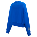 NBA LOS ANGELES LAKERS VARSITY BLUES WOMEN'S CREWNECK (ROYAL BLUE)