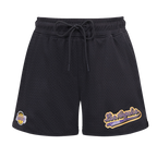 NBA LOS ANGELES LAKERS SCRIPT TAIL SHORT EN FILET POUR FEMME (NOIR)