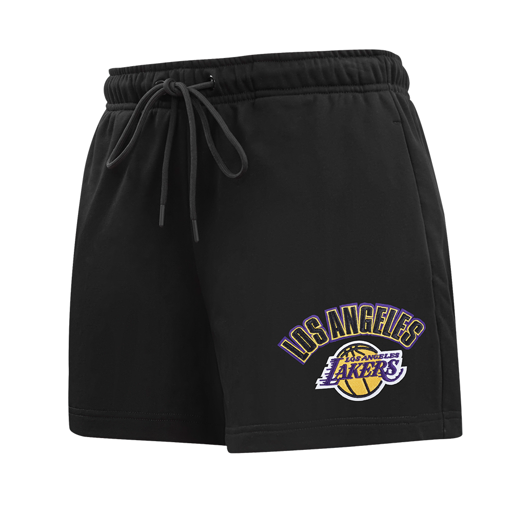NBA LOS ANGELES LAKERS CLASSIC WOMEN'S SHORT (BLACK)