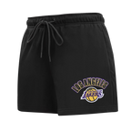 NBA LOS ANGELES LAKERS CLASSIC WOMEN'S SHORT (BLACK)