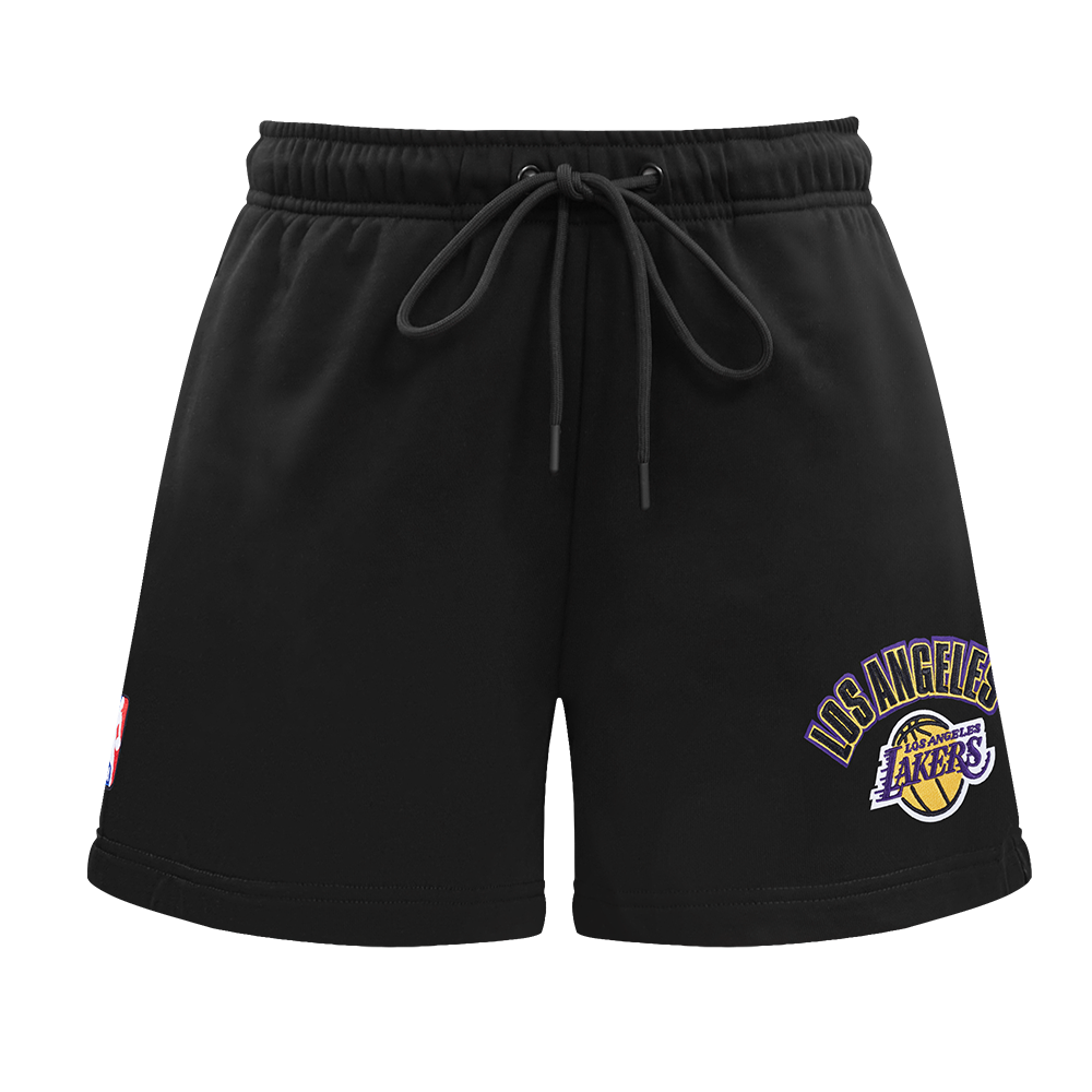 NBA LOS ANGELES LAKERS CLASSIC WOMEN'S SHORT (BLACK)