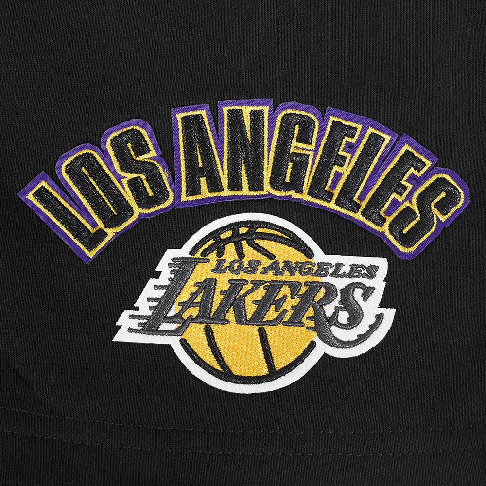 NBA LOS ANGELES LAKERS CLASSIC WOMEN'S SHORT (BLACK)