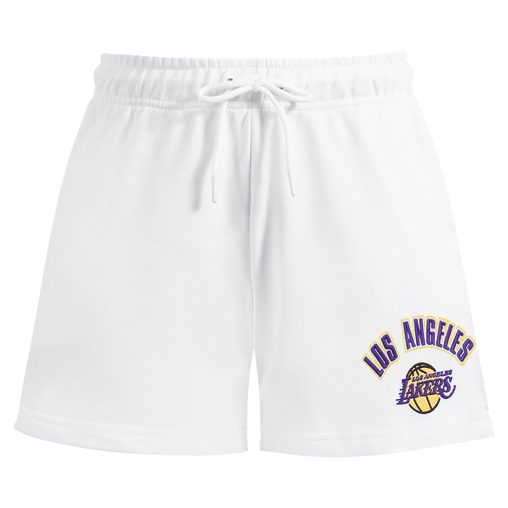 NBA LOS ANGELES LAKERS CLASSIC WOMEN'S SHORT (WHITE)