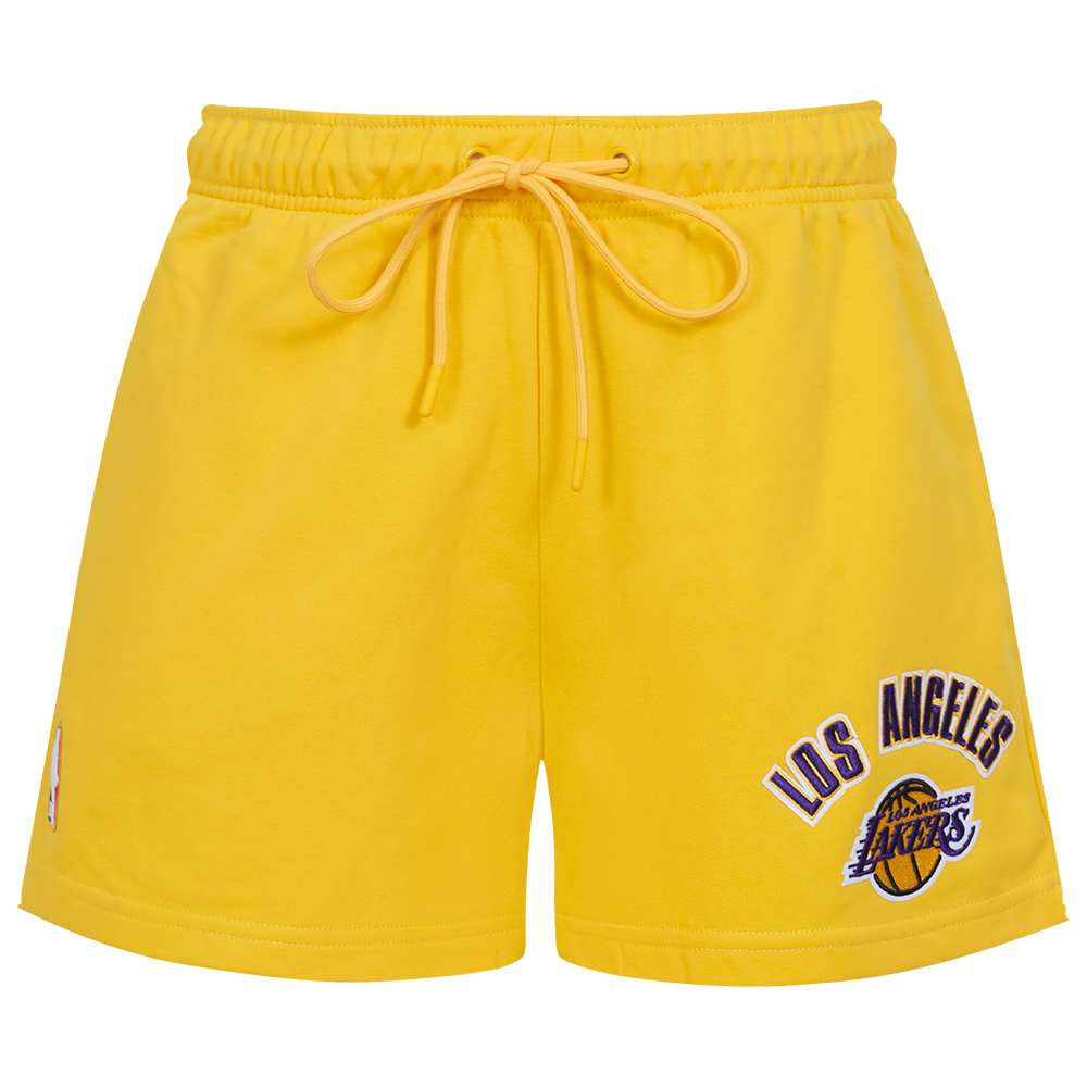 NBA LOS ANGELES LAKERS CLASSIC WOMEN'S SHORT (YELLOW)