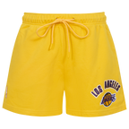 NBA LOS ANGELES LAKERS CLASSIC WOMEN'S SHORT (YELLOW)