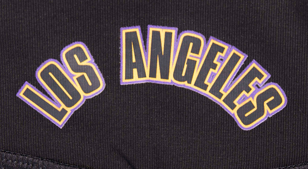 NBA LOS ANGELES LAKERS CLASSIC CUISSARD EN COTON POUR FEMME (NOIR)
