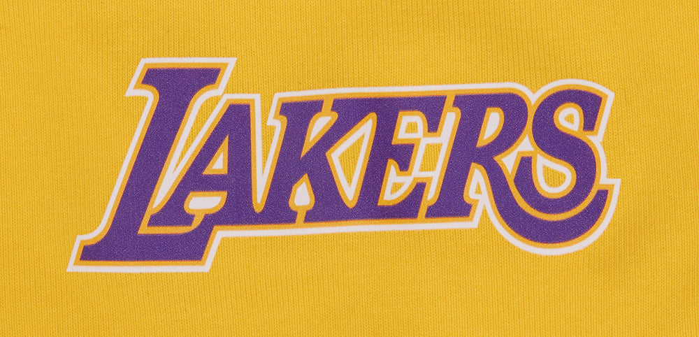NBA LOS ANGELES LAKERS CLASSIC CUISSARD EN COTON POUR FEMME (JAUNE)