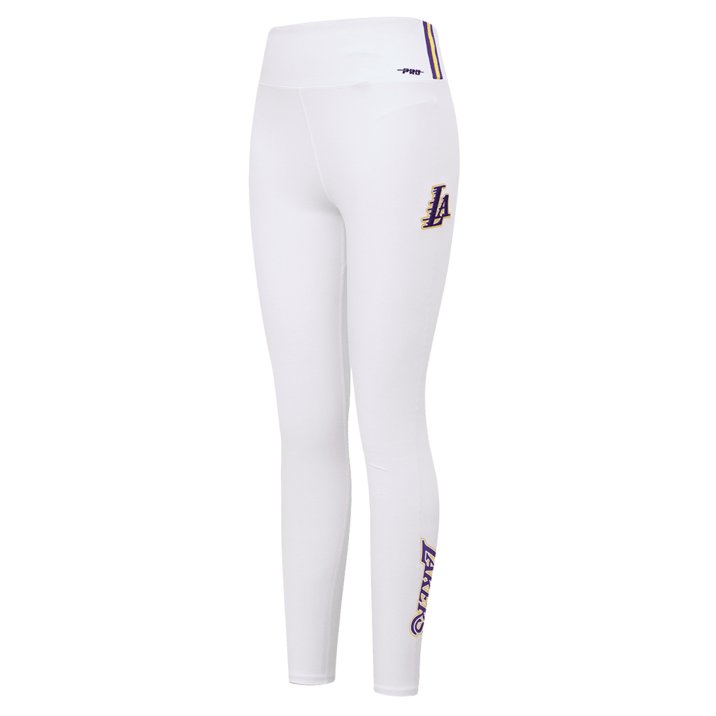NBA LOS ANGELES LAKERS CLASSIC WOMEN'S JERSEY LEGGING (WHITE)