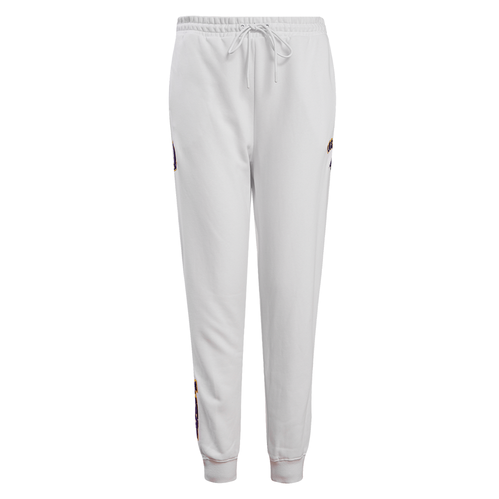 NBA LOS ANGELES LAKERS CLASSIC WOMEN'S SWEATPANT (WHITE)