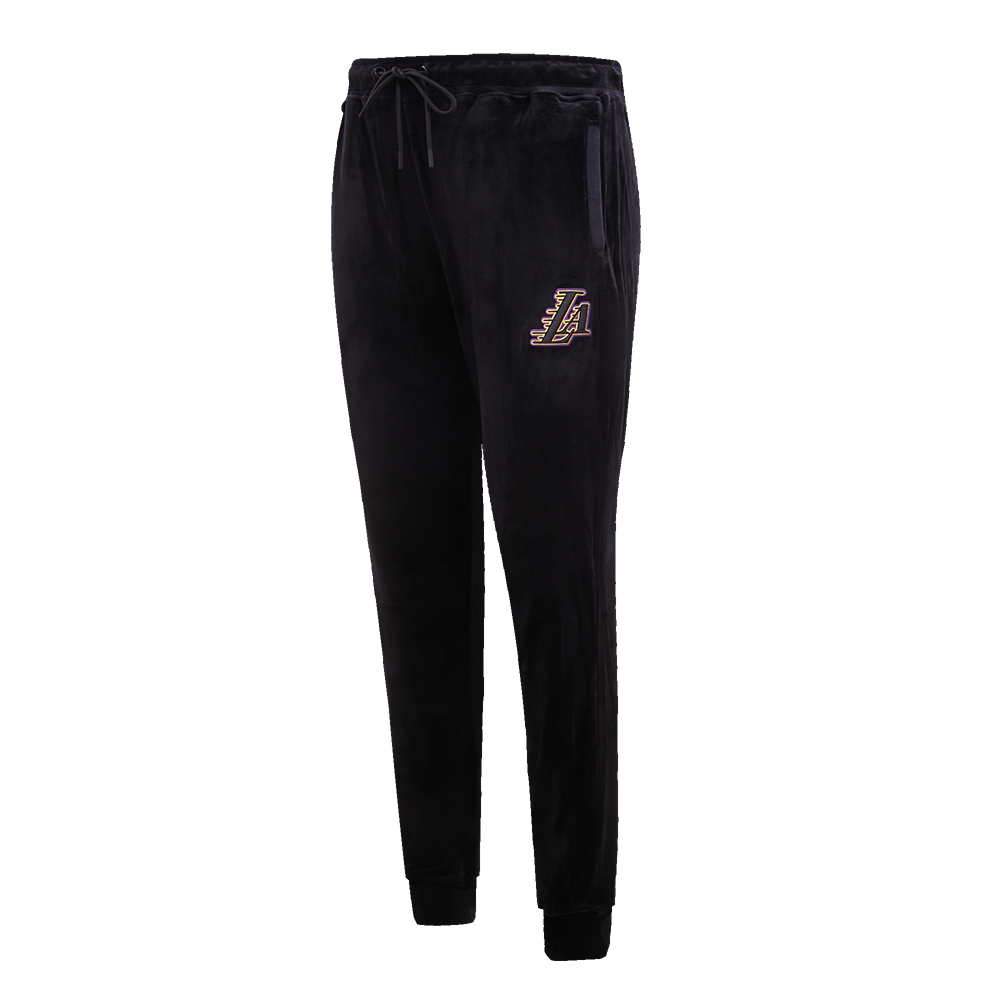 NBA LOS ANGELES LAKERS CLASSIC PANTALON JOGGER EN VELOURS POUR FEMME (NOIR)
