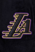 NBA LOS ANGELES LAKERS CLASSIC PANTALON JOGGER EN VELOURS POUR FEMME (NOIR)