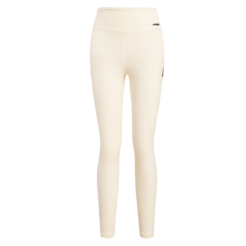 NBA LOS ANGELES LAKERS RETRO CLASSIC WOMEN'S JERSEY LEGGING (EGGSHELL)