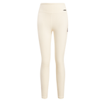 NBA LOS ANGELES LAKERS RETRO CLASSIC WOMEN'S JERSEY LEGGING (EGGSHELL)