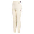 NBA LOS ANGELES LAKERS RETRO CLASSIC WOMEN'S JERSEY LEGGING (EGGSHELL)