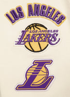 NBA LOS ANGELES LAKERS RETRO CLASSIC WOMEN'S JERSEY LEGGING (EGGSHELL)