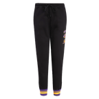 NBA LOS ANGELES LAKERS RETRO CLASSIC WOMEN'S SWEATPANT (BLACK/PURPLE/YELLOW)