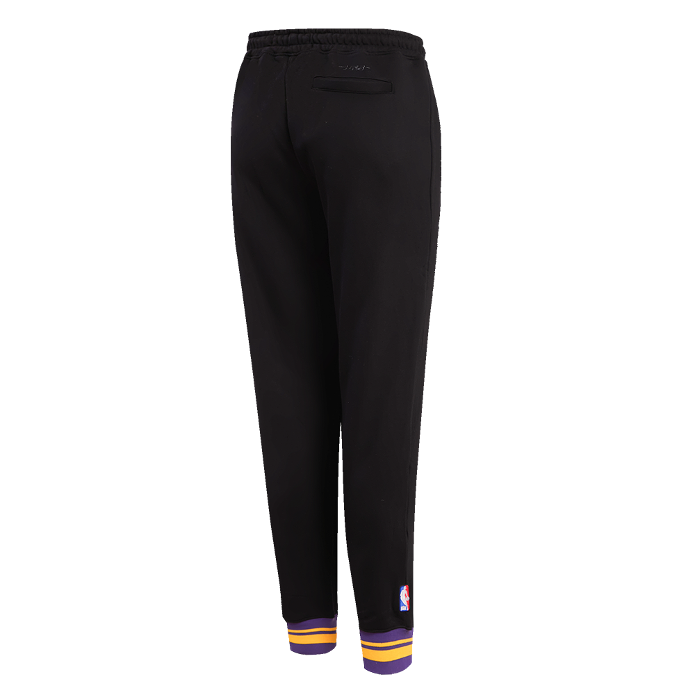NBA LOS ANGELES LAKERS RETRO CLASSIC WOMEN'S SWEATPANT (BLACK/PURPLE/YELLOW)