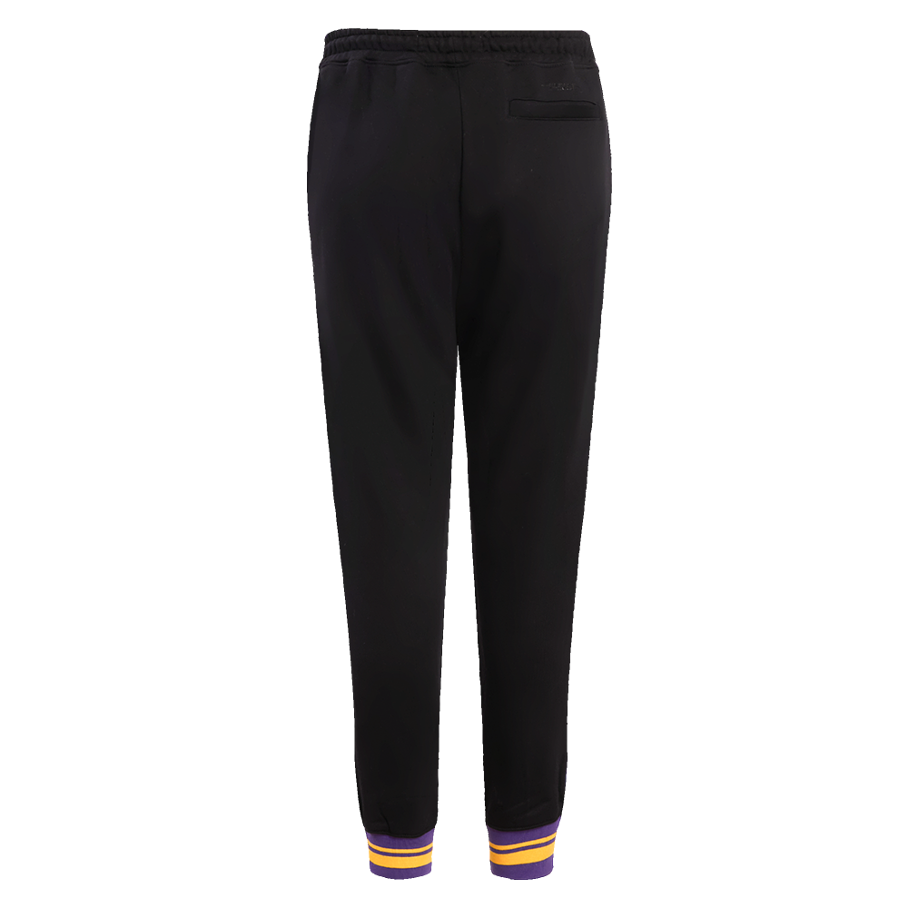 NBA LOS ANGELES LAKERS RETRO CLASSIC WOMEN'S SWEATPANT (BLACK/PURPLE/YELLOW)