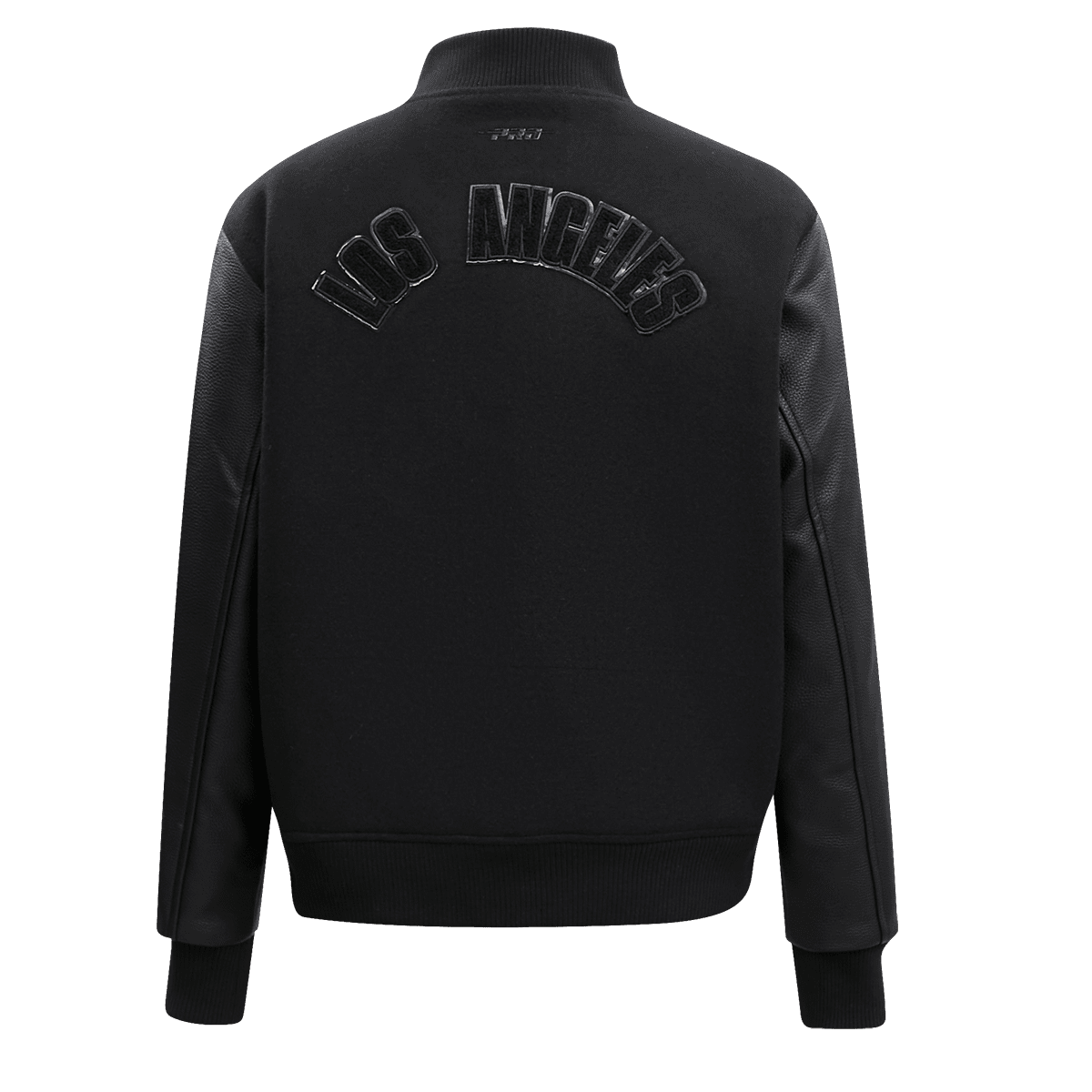 NBA LOS ANGELES LAKERS TRIPLE BLACK WOOL WOMEN'S VARSITY JACKET (TRIPLE BLACK)