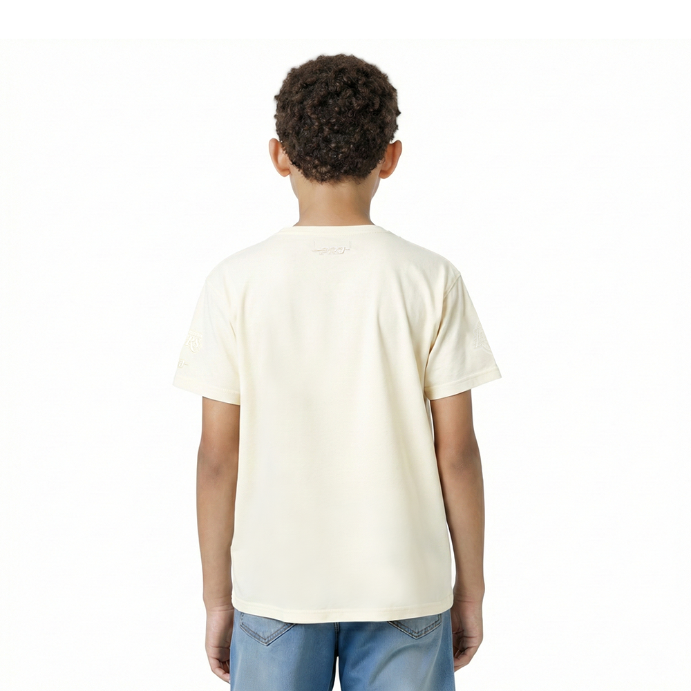 NBA LOS ANGELES LAKERS NEUTRAL LITTLE BOYS SHORT SLEEVE TEE (EGGSHELL)