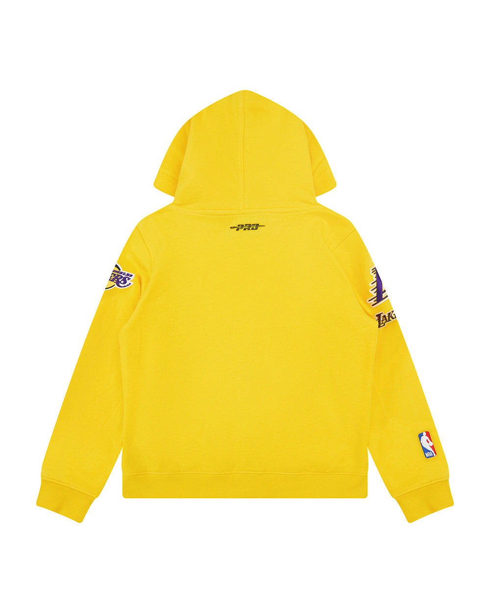 NBA LOS ANGELES LAKERS CLASSIC LITTLE BOY'S FLEECE FULL ZIP HOODIE (YELLOW)