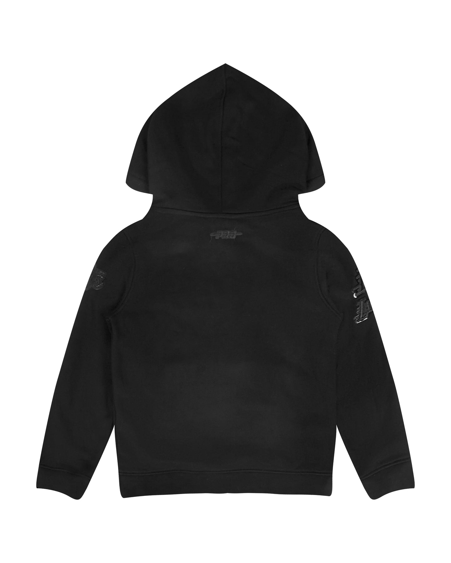 NBA LOS ANGELES LAKERS TRIPLE BLACK LITTLE BOYS FLEECE PULLOVER HOODIE (BLACK)