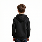 NBA LOS ANGELES LAKERS TRIPLE BLACK LITTLE BOY'S FLEECE PULLOVER HOODIE (BLACK)