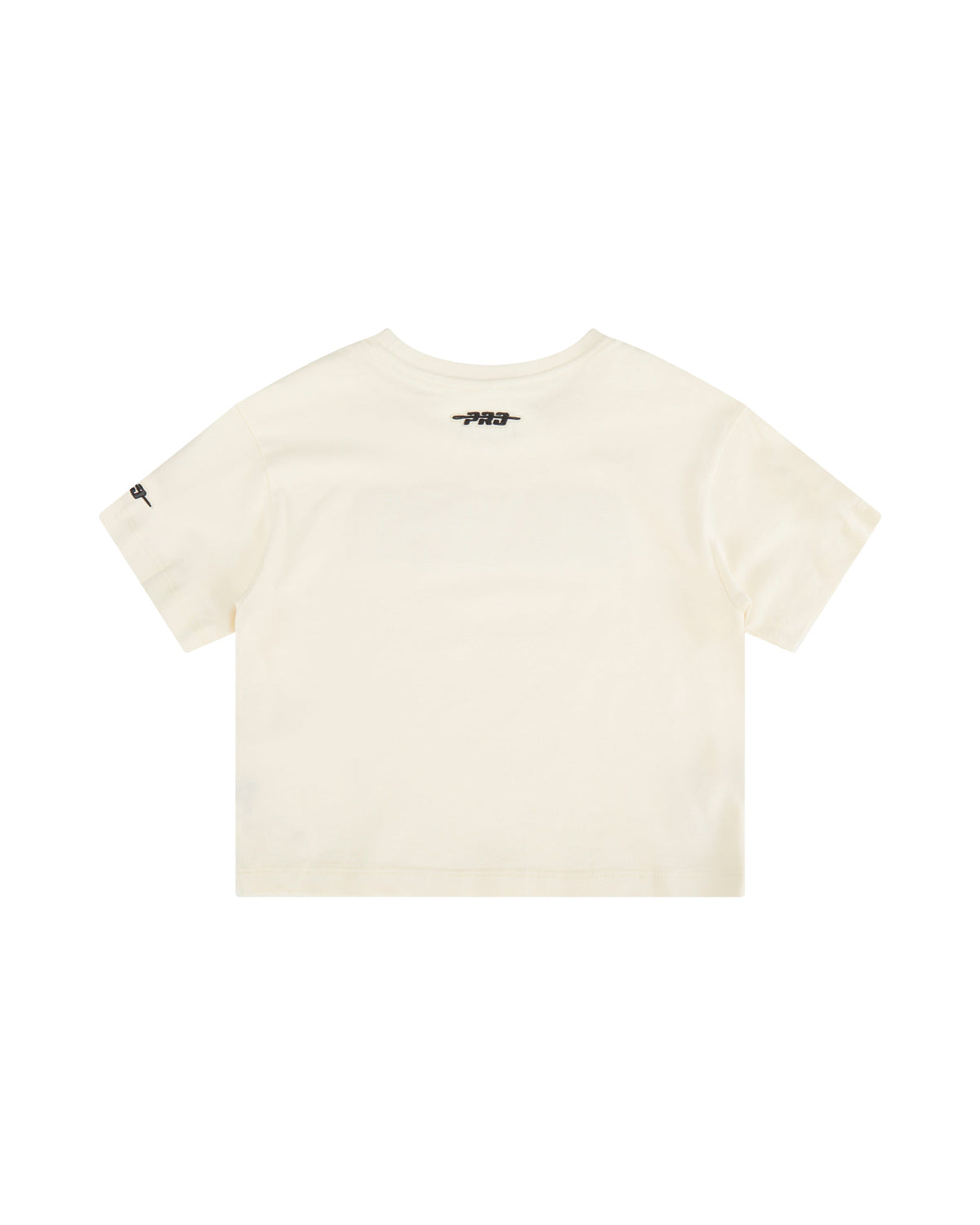 NBA LOS ANGELES LAKERS RETRO CLASSIC LITTLE GIRL'S SHORT SLEEVE BOXY TEE (EGGSHELL)