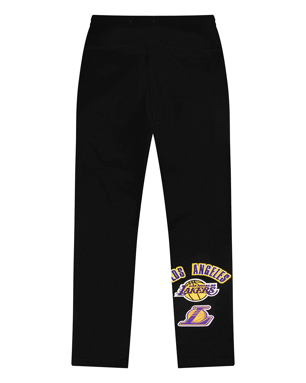 NBA LOS ANGELES LAKERS RETRO CLASSIC LITTLE GIRLS LEGGING (BLACK)