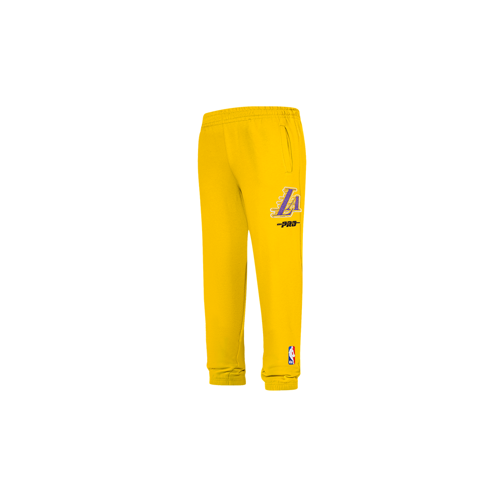 NBA LOS ANGELES LAKERS CLASSIC TODDLER BOY'S FLC SWEATPANT (YELLOW)
