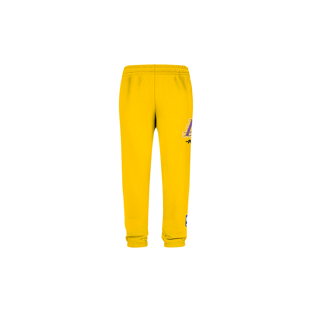 NBA LOS ANGELES LAKERS CLASSIC TODDLER BOY'S FLC SWEATPANT (YELLOW)