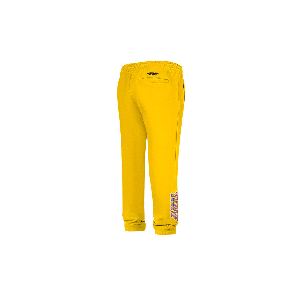 NBA LOS ANGELES LAKERS CLASSIC TODDLER BOY'S FLC SWEATPANT (YELLOW)