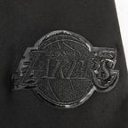 NBA LOS ANGELES LAKERS TRIPLE BLACK TODDLER BOY'S FLEECE PULLOVER HOODIE (BLACK)