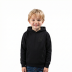 NBA LOS ANGELES LAKERS TRIPLE BLACK TODDLER BOY'S FLEECE PULLOVER HOODIE (BLACK)