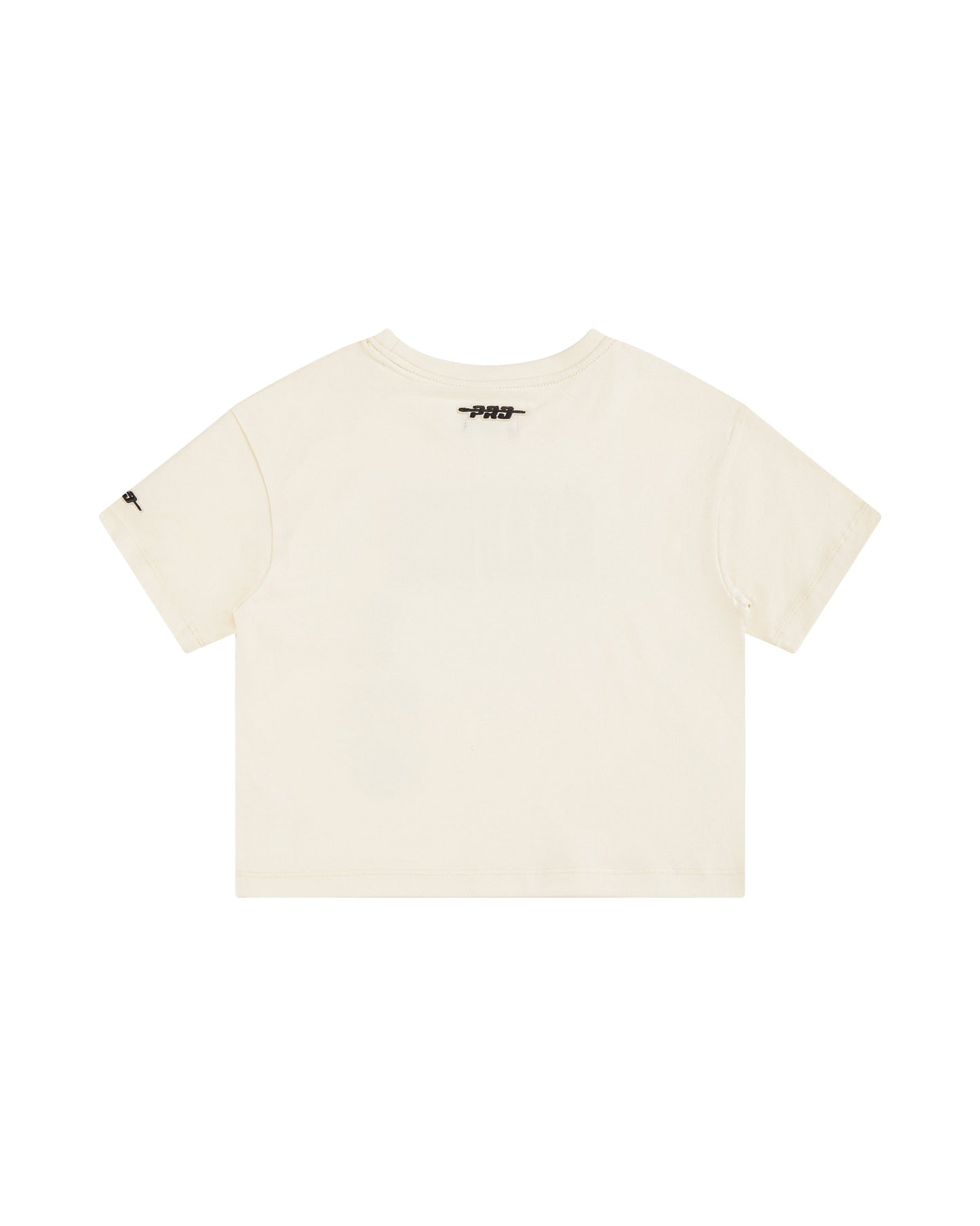 NBA LOS ANGELES LAKERS RETRO CLASSIC TODDLER GIRLS SHORT SLEEVE BOXY TEE (EGGSHELL)