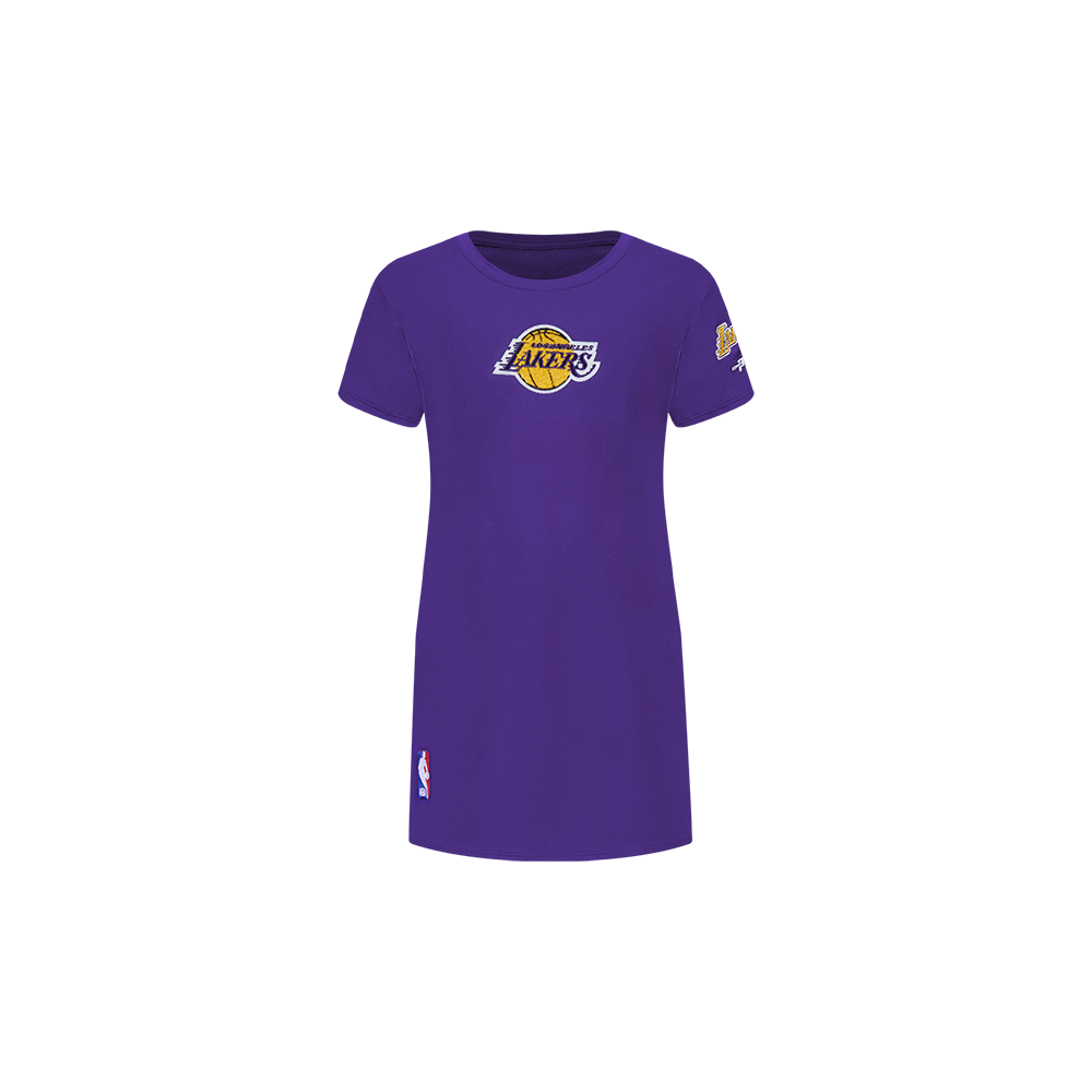 NBA LOS ANGELES LAKERS CLASSIC ROBE T-SHIRT POUR FILLE BAMBIN (VIOLET)