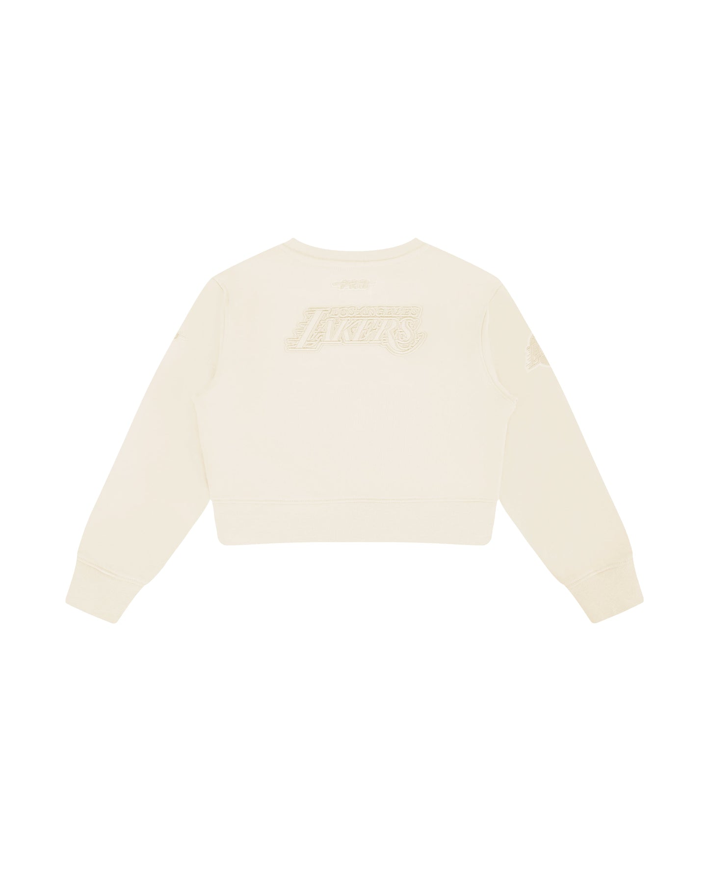 NBA LOS ANGELES LAKERS NEUTRAL TODDLER GIRLS FLEECE CREWNECK (EGGSHELL)