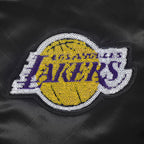 NBA LOS ANGELES LAKERS GAME DAY CLASSICS BLOUSON EN SATIN POUR FEMME (NOIR)