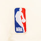 NBA LOS ANGELES LAKERS RETRO CLASSIC BLOUSON EN SATIN À BORDS CÔTELÉS POUR FEMME (COQUILLE D'ŒUF/VIOLET)