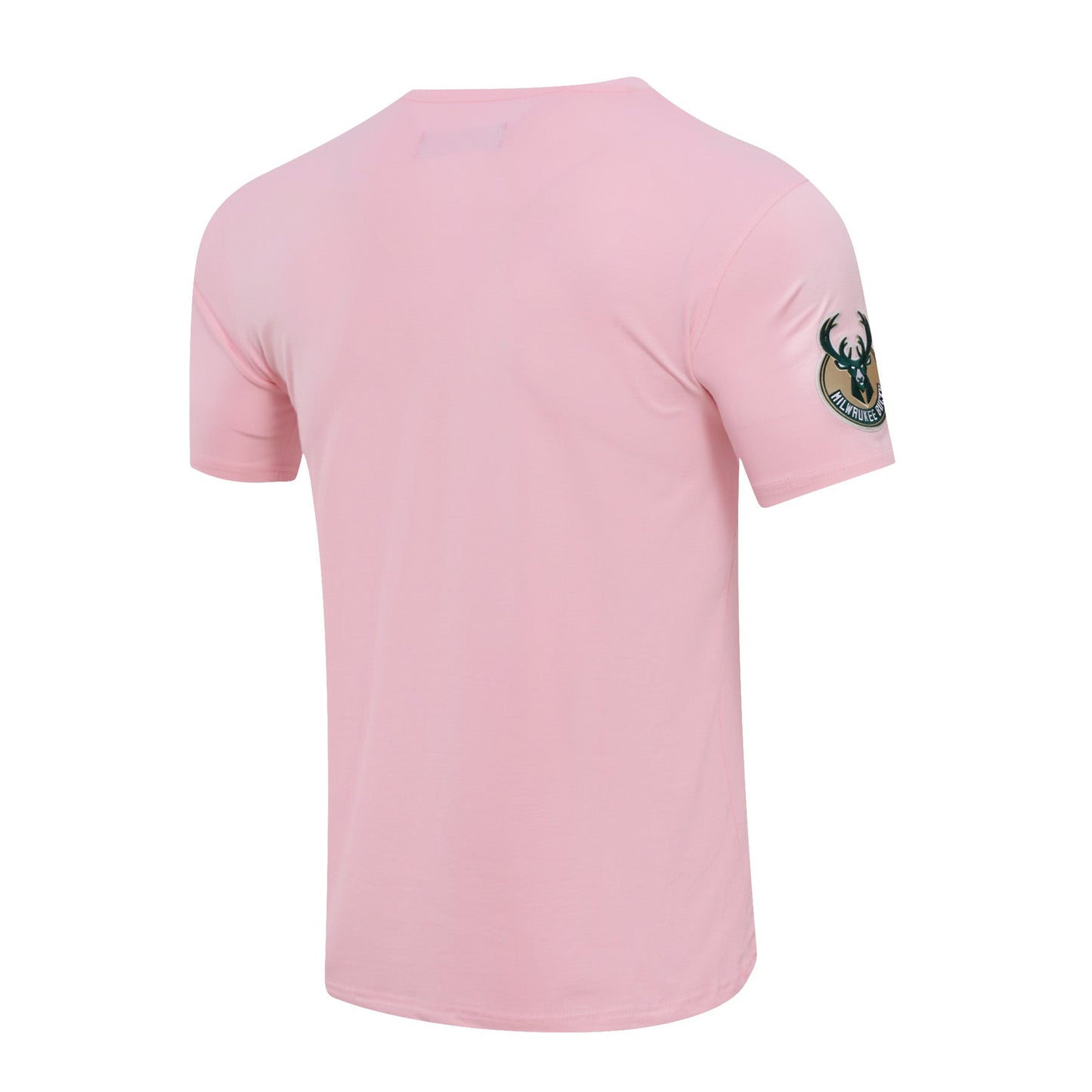 NBA MILWAUKEE BUCKS CLASSIC CHENILLE MEN'S TEE (PINK)