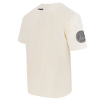 NBA MILWAUKEE BUCKS REVERSE FRENCH TERRY T-SHIRT EN JERSEY DE COTON À ÉPAULES TOMBANTES POUR HOMME (COQUILLE D'ŒUF)
