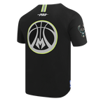 NBA MILWAUKEE BUCKS UNDER THE LIGHTS MEN'S SINGLE JERSEY TEE (BLACK)