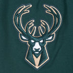 NBA MILWAUKEE BUCKS CITY RANSOM T-SHIRT EN JERSEY SIMPLE POUR HOMME (VERT FORÊT)